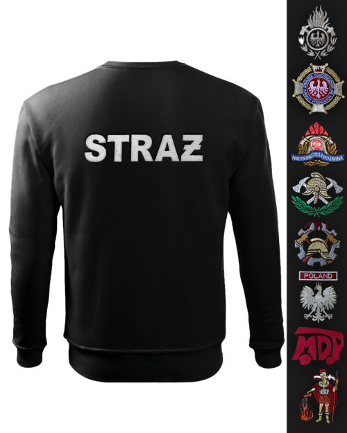 bluza osp psp, straż, strażacka, haft komputerowy, herb naramienny