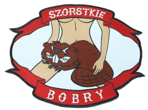 haft komputerowy naszywka motocyklowa emblemat logo naszywki