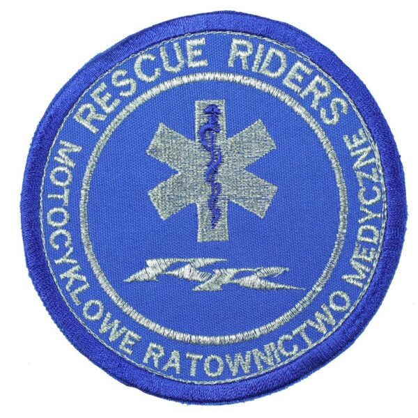 haft komputerowy naszywka dla służb ratowniczych emblemat logo naszywki