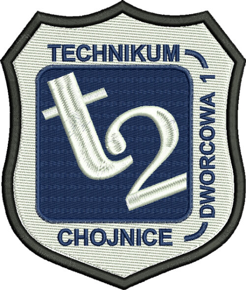 Chojnice technikum nr 2, indywidualna naszywka (S10002-01)-0