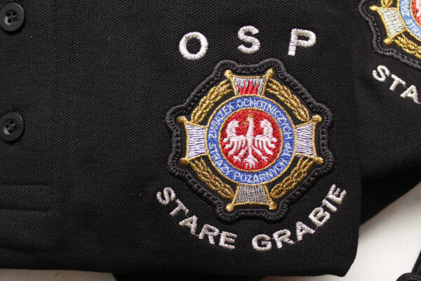 OSP Stare Grabie koszulka strażacka POLO haftowana