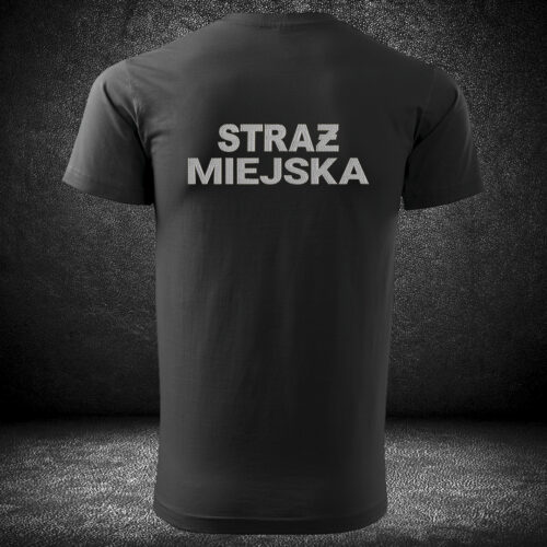 T-SHIRT koszulka STRAŻ MIEJSKA haft