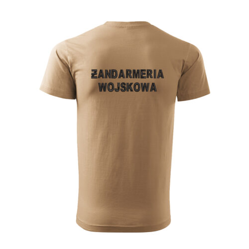 Koszulka piaskowa T-SHIRT STRAŻ GRANICZNA Polish Border Guard z haftem