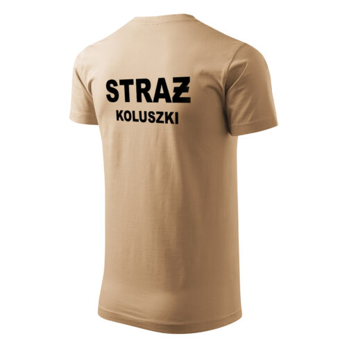 Koszulka PIASKOWA STRAŻ DRUK, HAFT pod nomex rosenbauer koszulka strażacka OSP, PSP T-SHIRT