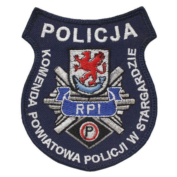 Naszywka Policja KPP Świecie Posterunek Policji w Dragaczu NPO1025