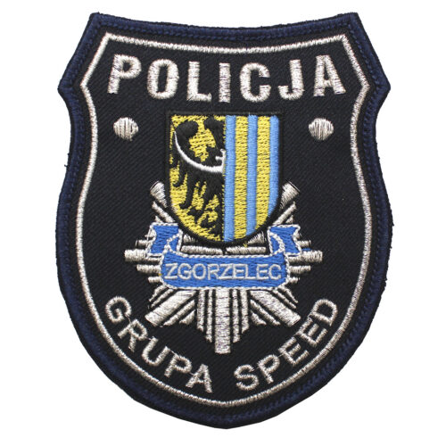 Zgorzelec - Naszywka Policja Grupa Speed Zgorzelec NPO1023 IND-0