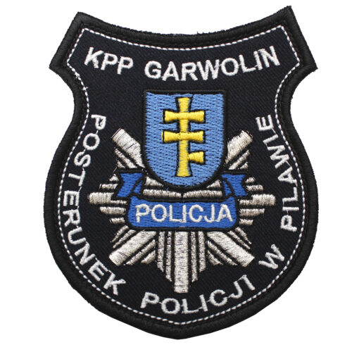 Garwolin - Naszywka KPP Garwolin Posterunek Policji w Pilawie NPO1027 IND-0