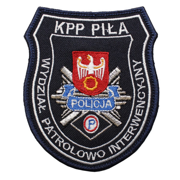 Naszywka policja komisariat policji w Czersku NPO1037 IND