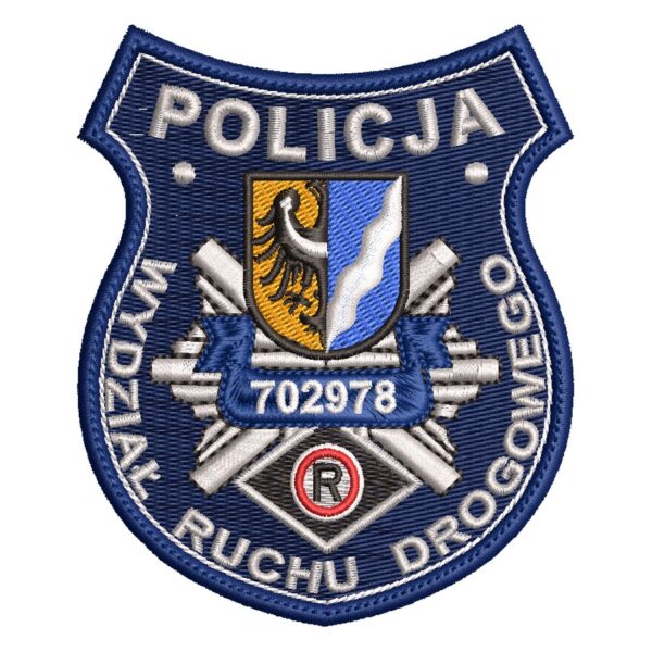 Naszywka policja Samodzielny Pododdział Prewencji Policji w Legnicy NPO1051 IND