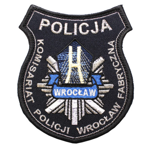 Naszywka policja KPP Piła Wydział Patrolowo interwencyjny NPO1038 IND