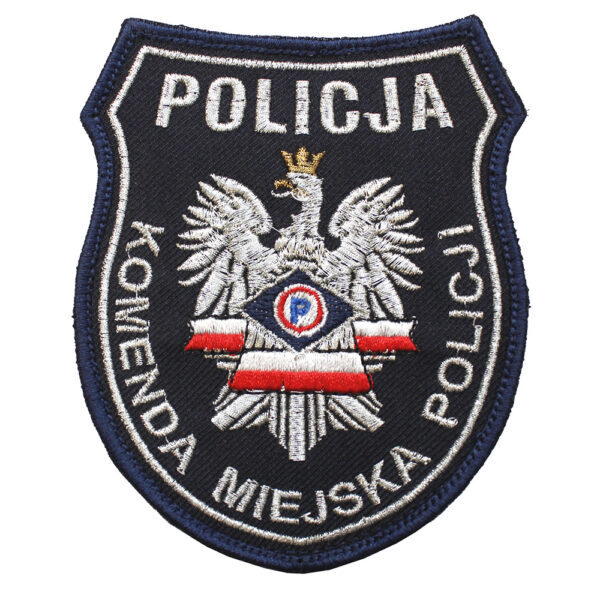 Naszywka Prewencja Komenda Miejska Policji