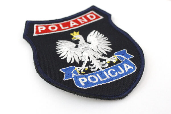 Naszywka Policja Poland Polski Orzeł IND-8150