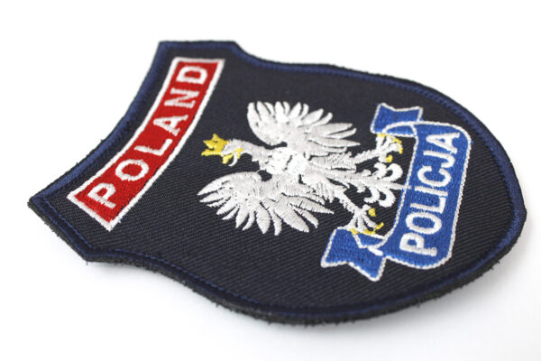 Naszywka Policja Poland Polski Orzeł IND-8151