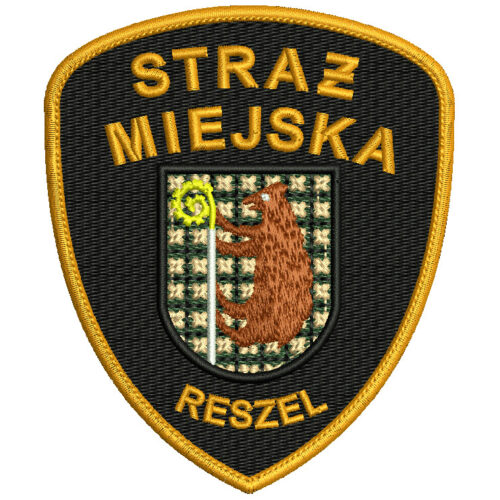 Polanów - Naszywka Straż Miejska SM0006 IND