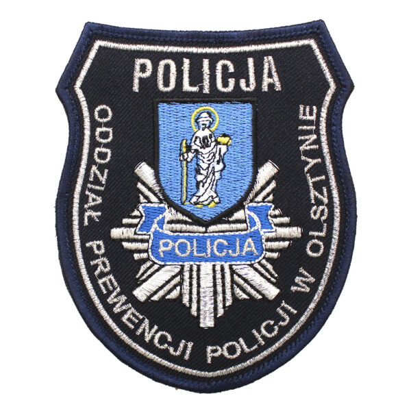 Słupsk – Naszywka Policja Kompania II Pluton III 20192020 NPO1091 IND