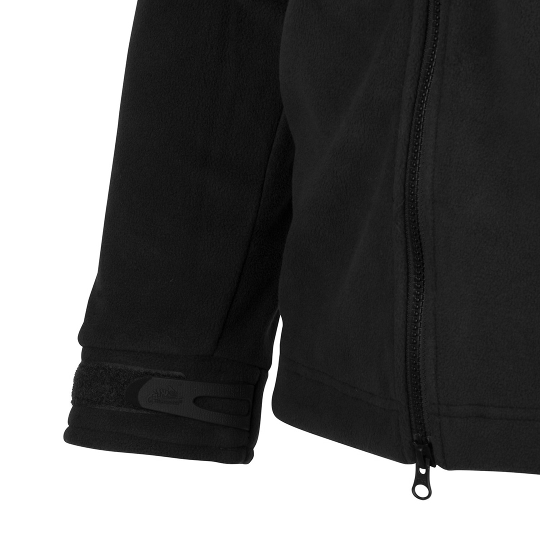 Helikon Liberty czarny polar strażacki SZARY NAPIS haft