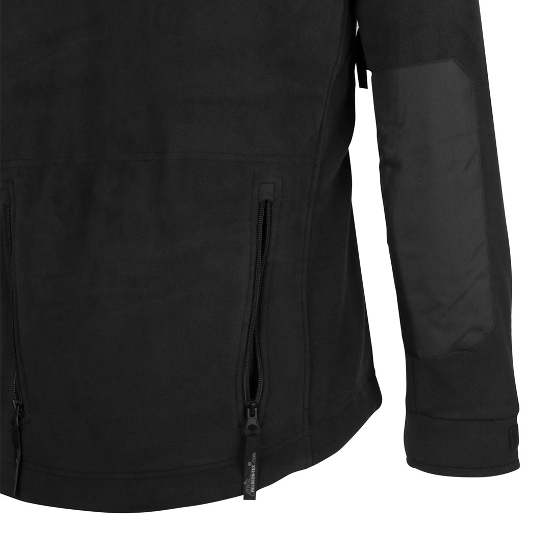 Helikon Liberty czarny polar strażacki SZARY NAPIS haft