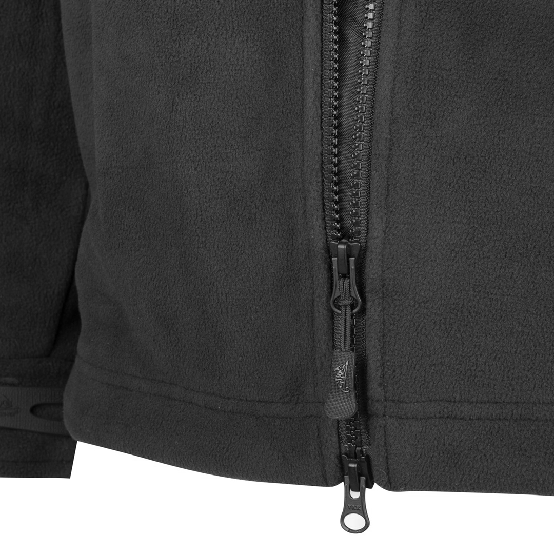 Helikon Liberty czarny polar strażacki SZARY NAPIS haft