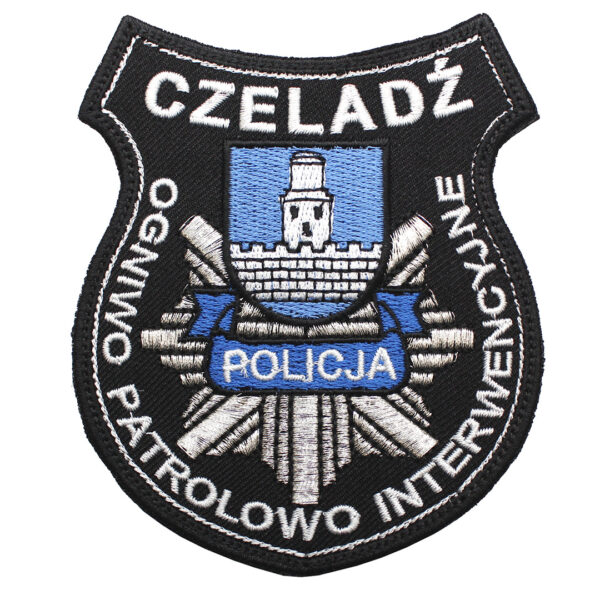 Racibórz – Naszywka Policja Patrol Interwencyjny w Raciborzu NPO1119 IND