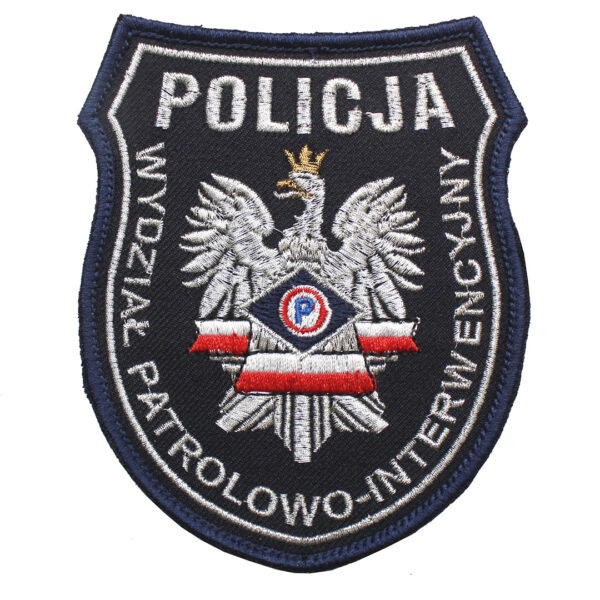Naszywka naramienna Policja Komenda Miejska Policji IND