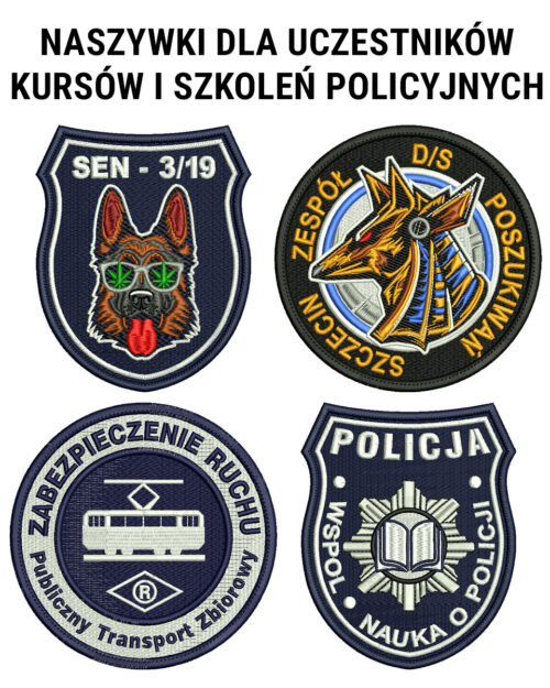 haft komputerowy naszywka policja emblemat twoje logo naszywki herby, hawt