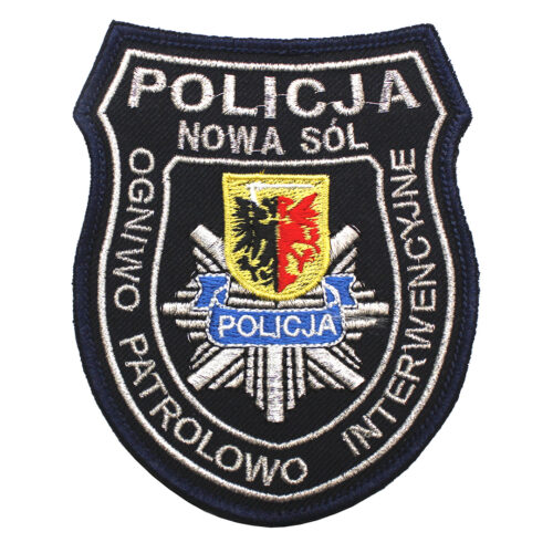 Bogatynia - Naszywka Policja Komisariat Policji w Bogatyni NPO1108 IND