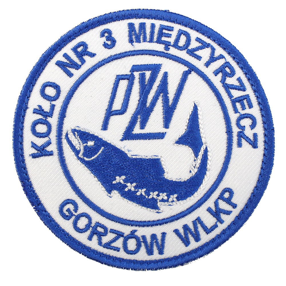Naszywka PZW Polski Związek Wędkarski Międzyrzecz