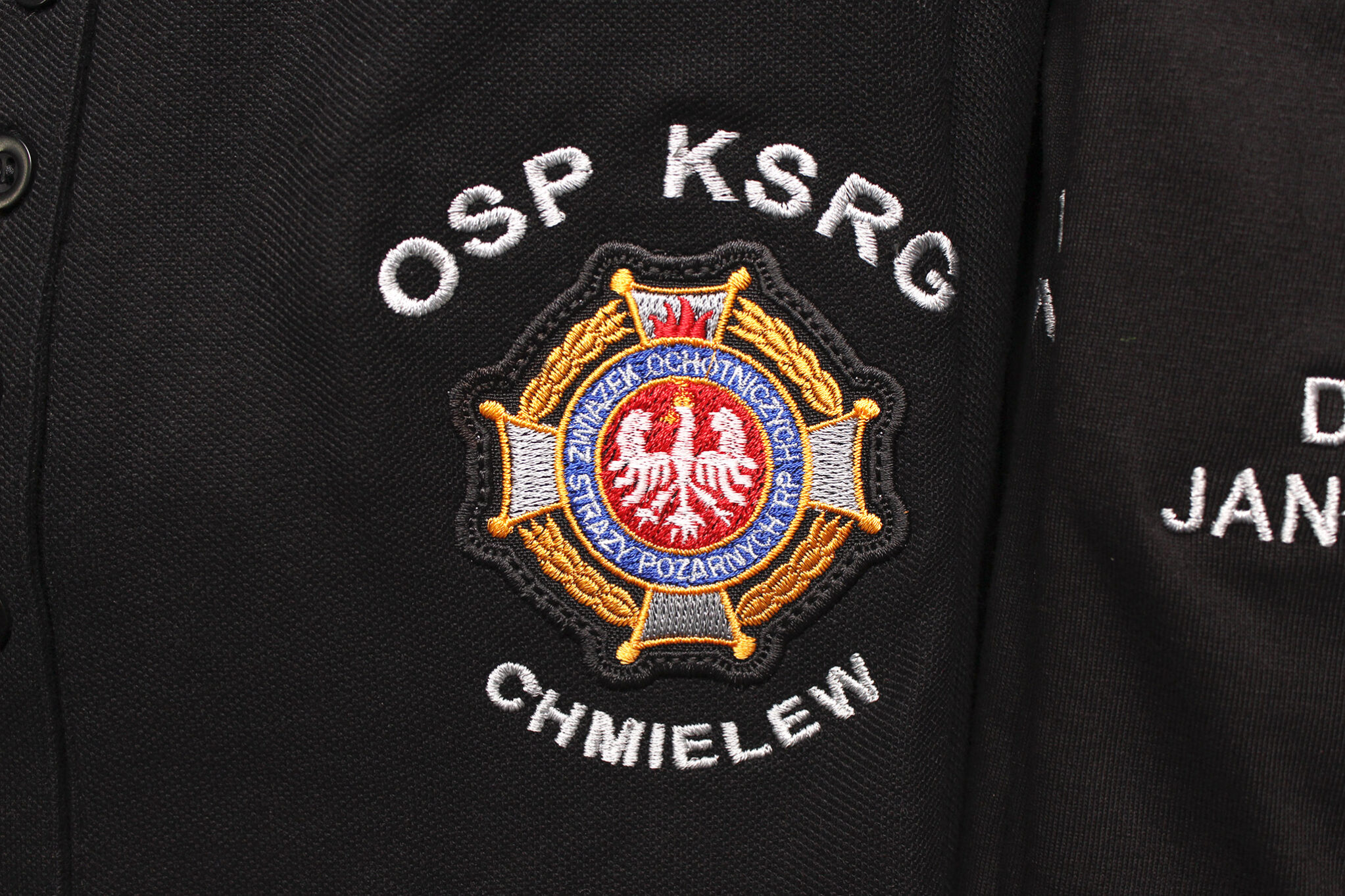 koszulki polo t-shirt straż OSP Chmielew