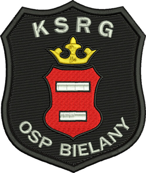 Bielany - Naszywka OSP, indywidualne logo