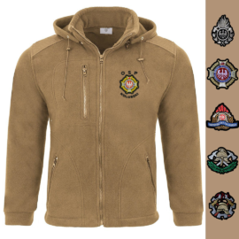 Polar Piaskowy strażacki z kapturem pod nomex rosenbauer OSP, PSP Haft