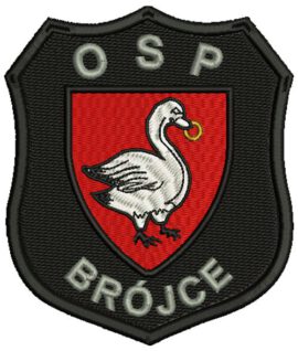 BRÓJCE – Naszywka OSP, indywidualne logo
