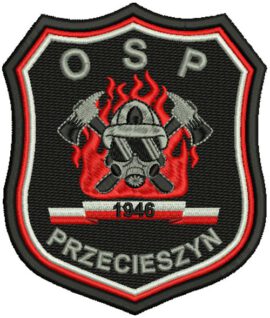 PRZECIESZYN – Naszywka OSP, indywidualne logo