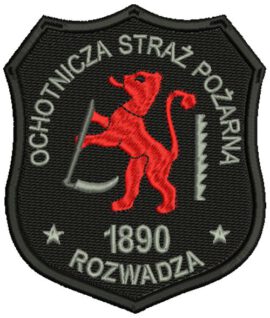 ROZWADZA – Naszywka OSP, indywidualne logo