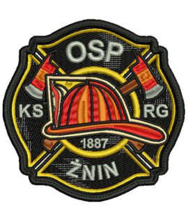 Żnin – Naszywka OSP, indywidualne logo