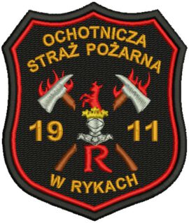 Ryki – Naszywka OSP, indywidualne logo