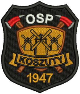 Koszuty – Naszywka OSP, indywidualne logo