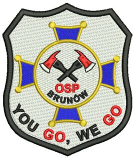 Brunów – Naszywka OSP, indywidualne logo