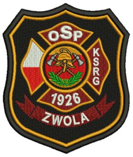 Zwola – Naszywka OSP, indywidualne logo