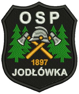 Jodłówka – Naszywka OSP, indywidualne logo