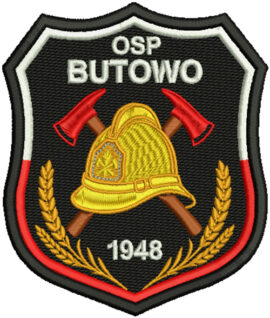 Butowo – Naszywka OSP, indywidualne logo