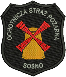Sośno – Naszywka OSP, indywidualne logo