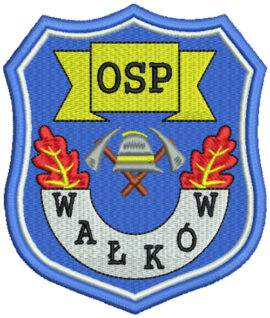 Wałków – Naszywka OSP, indywidualne logo
