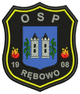 Rębowo – Naszywka OSP, indywidualne logo