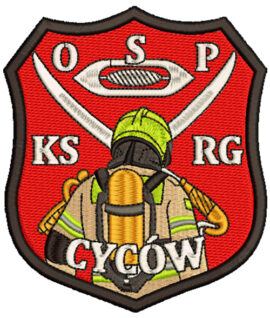 Cyców – Naszywka OSP, indywidualne logo
